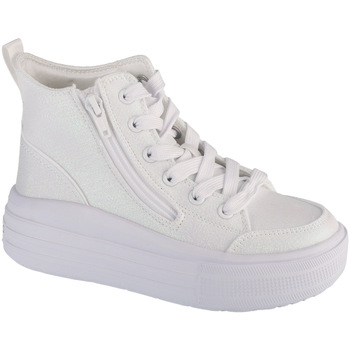 Schuhe Mädchen Sneaker Low Skechers Hyperlift Weiss