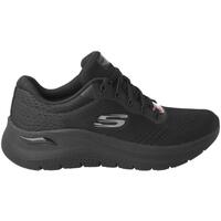 Schuhe Damen Sneaker Low Skechers  Schwarz