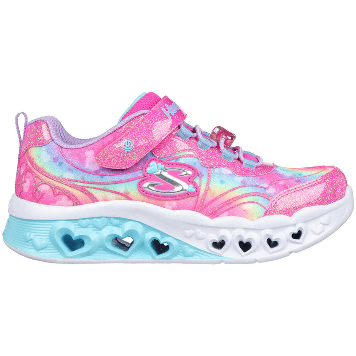 Schuhe Kinder Sneaker Skechers  Rosa