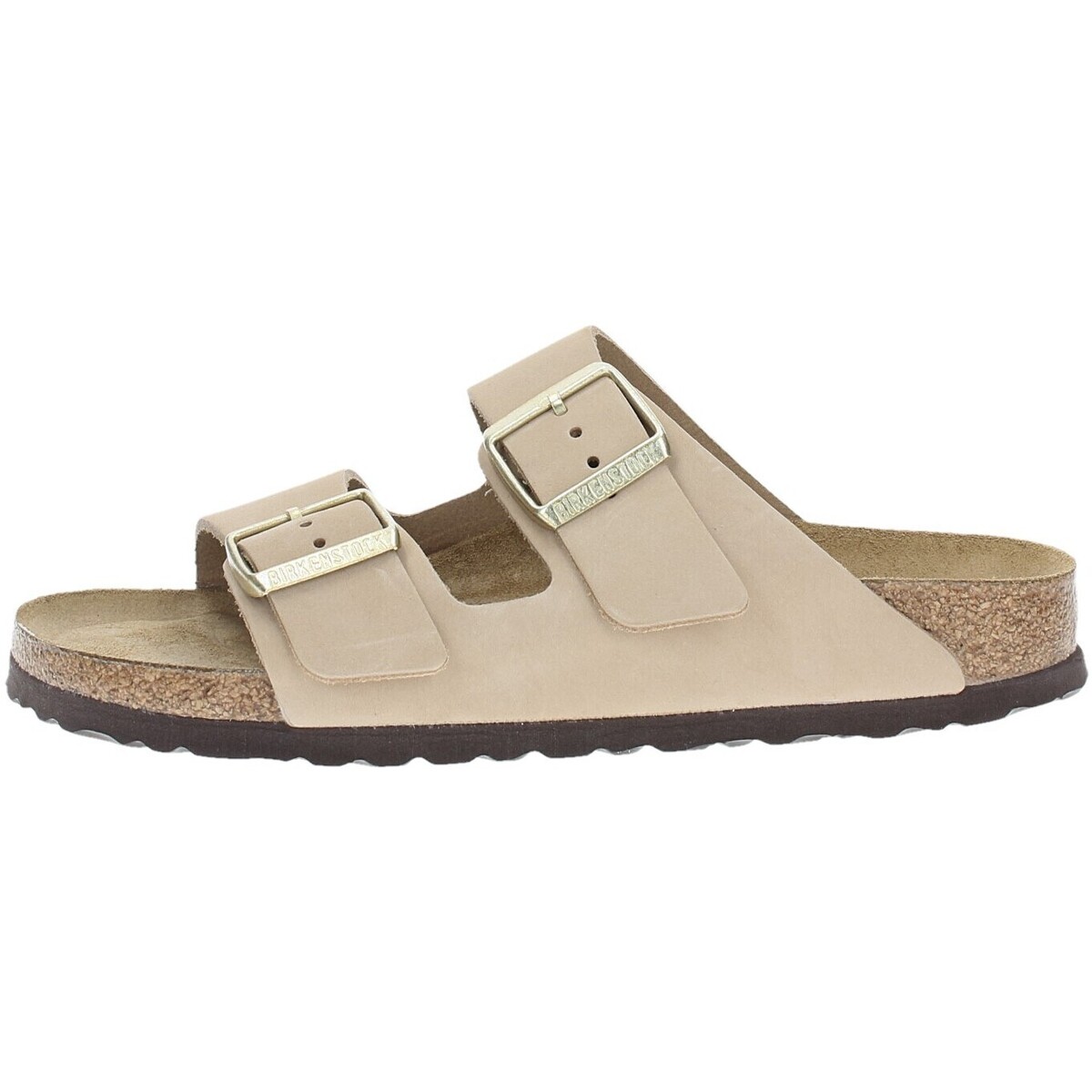 Schuhe Damen Pantoffel BIRKENSTOCK  Beige
