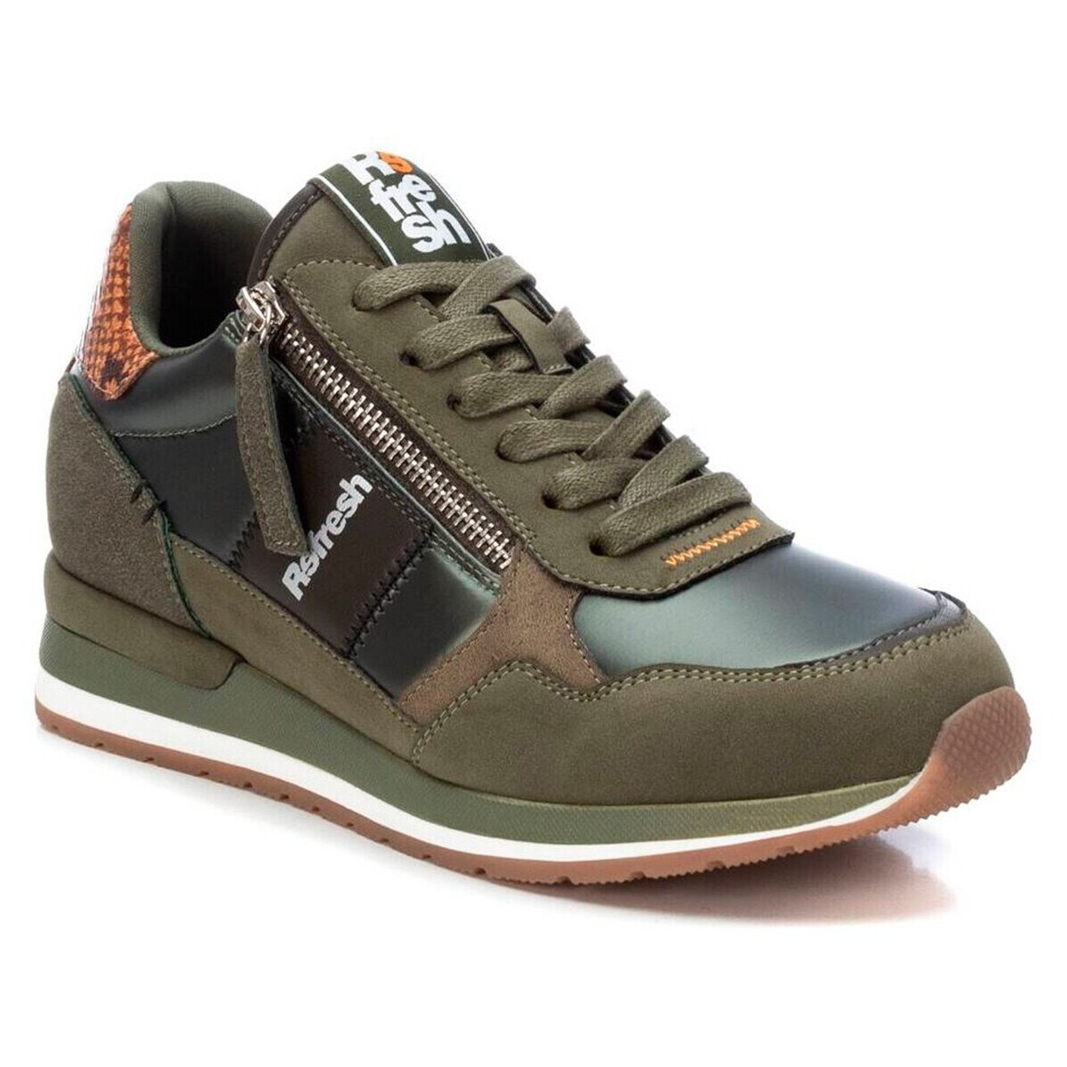 Schuhe Damen Sneaker Refresh 34187 KAKI