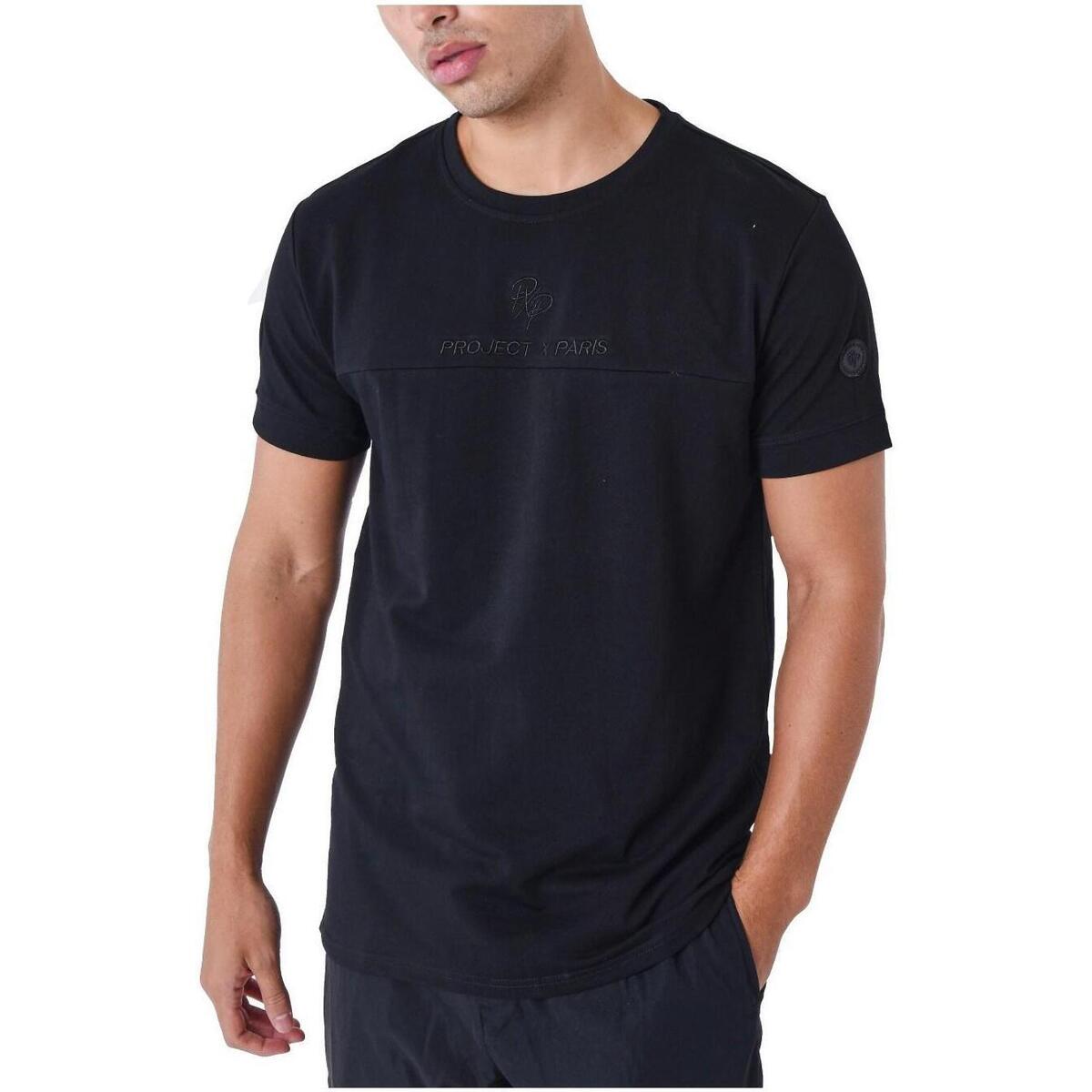 Kleidung T-Shirts Project X Paris  Schwarz