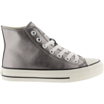 Schuhe Damen Sneaker Victoria Baskets femme  Tribu Grau