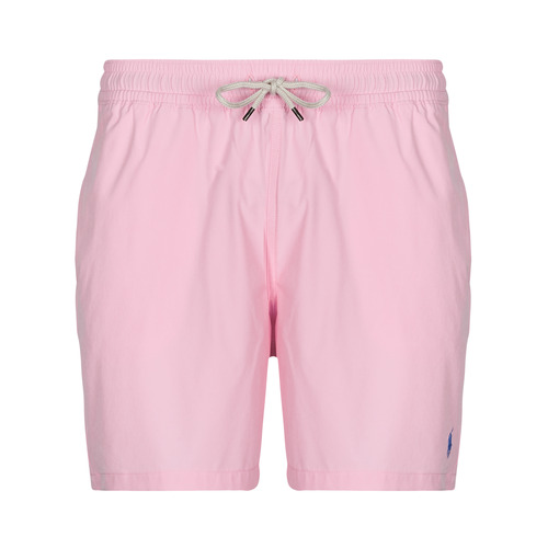 Kleidung Herren Badeanzug /Badeshorts Polo Ralph Lauren MAILLOT DE BAIN UNI EN POLYESTER RECYCLE Rosa / Weiss / koralle / Pink