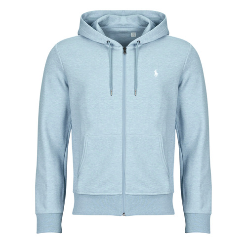 Kleidung Herren Sweatshirts Polo Ralph Lauren SWEATSHIRT ZIPPE EN DOUBLE KNIT TECH Blau / Modern / Blau