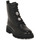 Schuhe Damen Boots Keys RAFFA BLACK Schwarz
