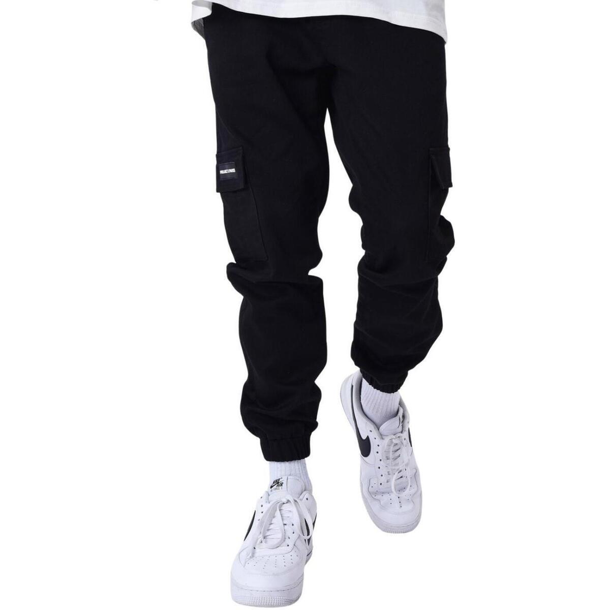 Kleidung Herren Cargo Hosen Project X Paris  Schwarz