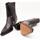 Schuhe Damen Low Boots Alpe  Schwarz