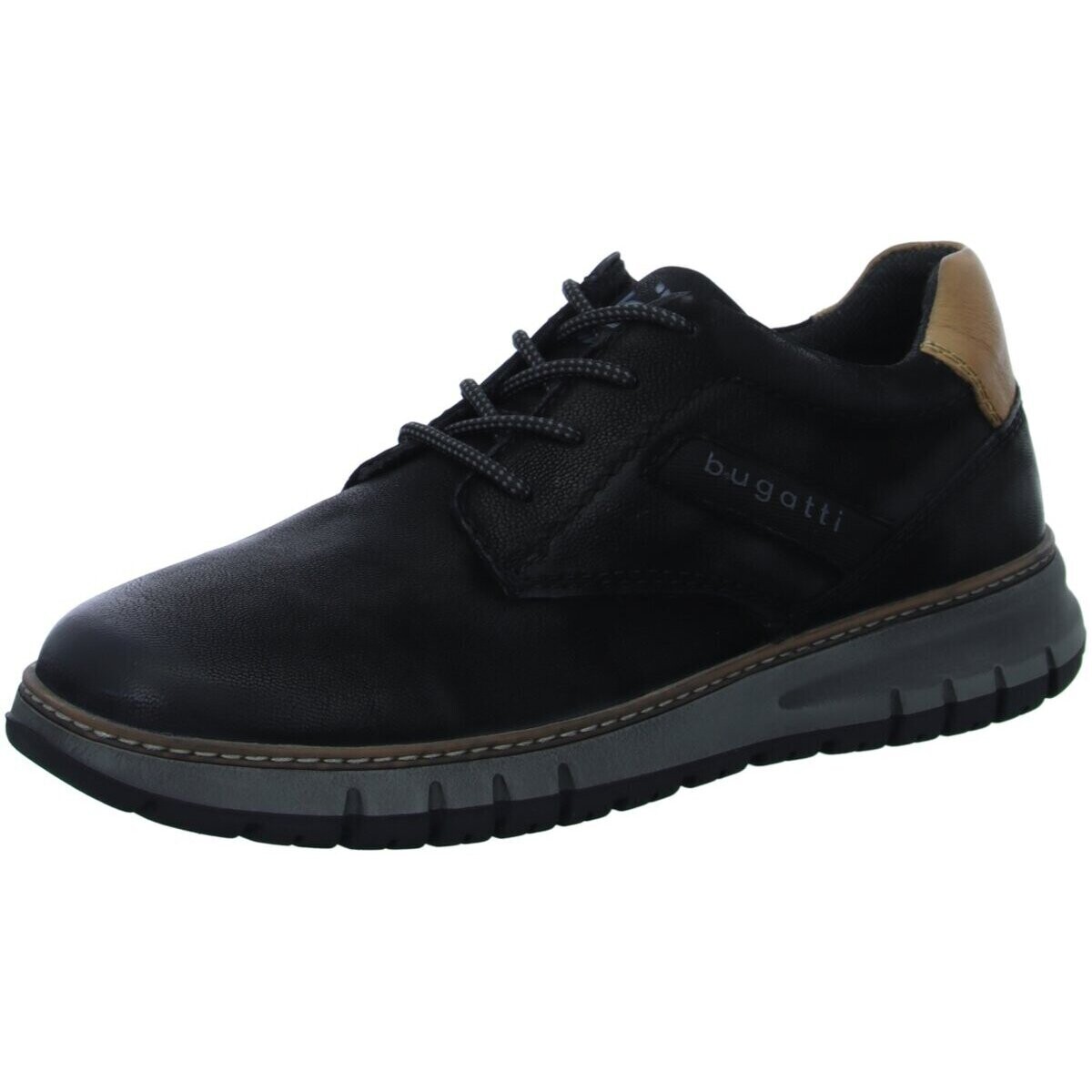 Schuhe Herren Derby-Schuhe & Richelieu Bugatti Schnuerschuhe Schnürschuhe 321AOP013500-1000 Schwarz