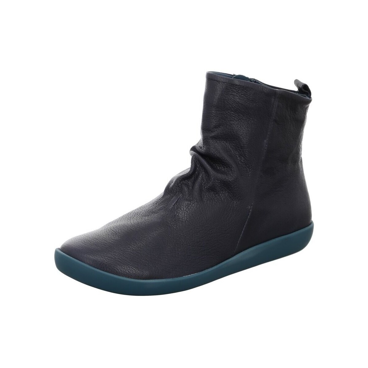 Schuhe Damen Stiefel Think Stiefeletten Nature Stiefelette navy 3-001014-8000 Blau