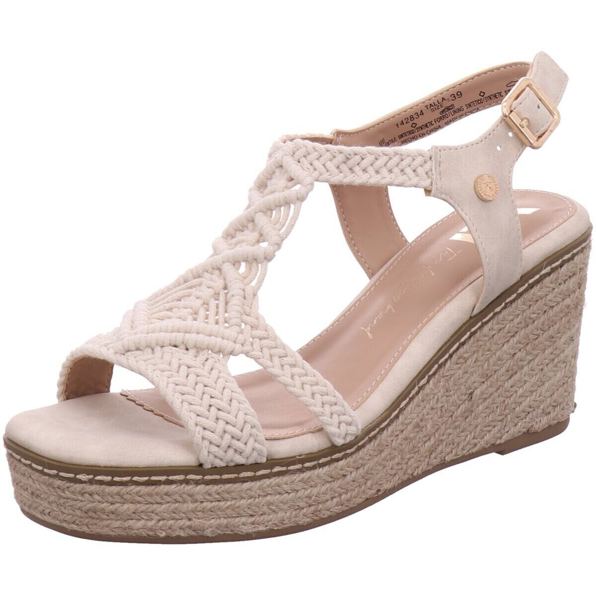 Schuhe Damen Sandalen / Sandaletten Xti Sandaletten 14283401-S8A1 Beige