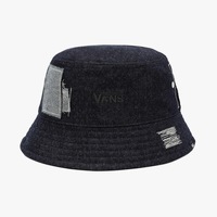 Accessoires Damen Schirmmütze Vans ENDED CHECK DENIM BUC Blau