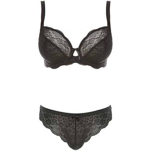 Unterwäsche Damen Schwangerschafts- und Still-BHs Freya Soutien-gorge plunge armatures femme  Fancies Schwarz