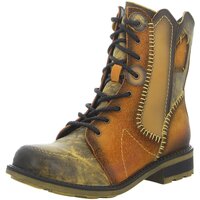 Schuhe Damen Stiefel Maciejka Stiefeletten 06719-07/00-8 Gelb