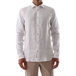 Kleidung Herren Langärmelige Hemden Jack & Jones 12188089 LINEN SHIRT-WHITE Weiss