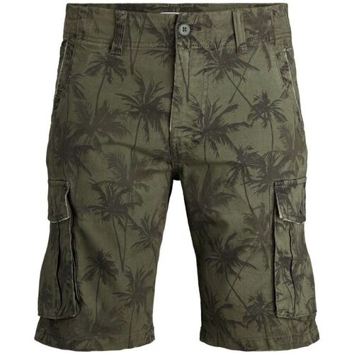 Kleidung Herren Shorts / Bermudas Jack & Jones 12184937 ZACK-FOREST NIGHT Blau