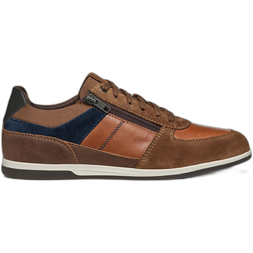 Schuhe Herren Sneaker Geox Baskets  Renan Braun
