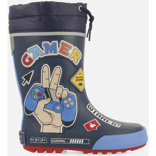 Schuhe Gummistiefel Gioseppo BUSENE Blau