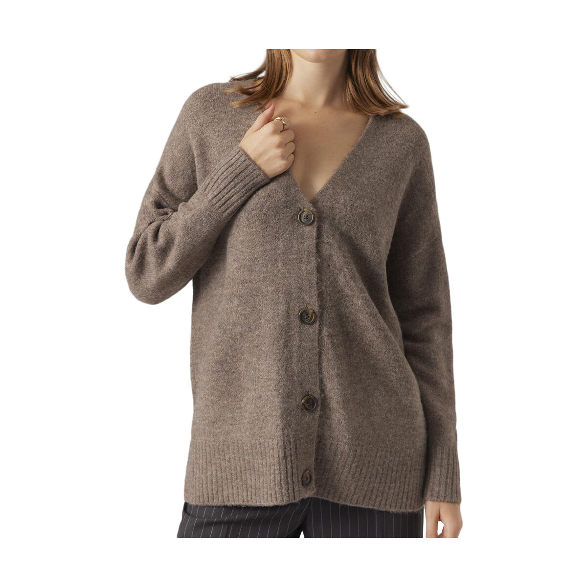 Kleidung Damen Strickjacken Vero Moda 10291670 Braun