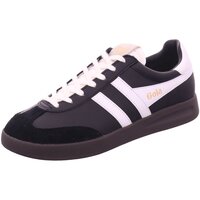 Schuhe Herren Sneaker Gola Cyclone Leather CMB743-BW Schwarz