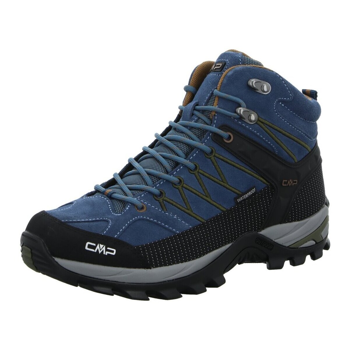 Schuhe Herren Fitness / Training Cmp Sportschuhe Rigel Mid WP 3Q12947-31NS Blau