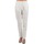 Kleidung Damen 5-Pocket-Hosen Manoush FLOWER BADGE Weiss