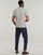 Kleidung Herren T-Shirts Gant GRAPHIC STRIPED SS T-SHIRT Marine / Weiss
