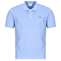 Kleidung Herren Polohemden Gant REG SHIELD SS PIQUE POLO Blau / Himmelsfarbe