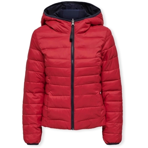 Only Tahoe Reversible Jacket - Equestrian Red/Night Sky Rot