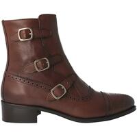 Schuhe Damen Low Boots Calce  Braun