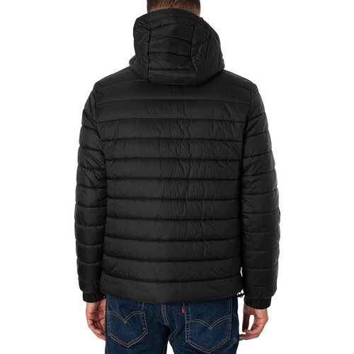 BOSS Brent2441 Puffa-Jacke Schwarz