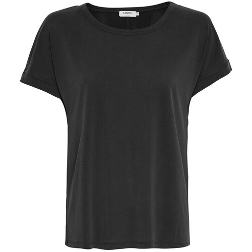 Kleidung Damen T-Shirts Moss Copenhagen T-shirt femme  Fenya Schwarz