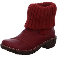 Schuhe Damen Stiefel El Naturalista Stiefeletten Yggdrasil N097 Cereza Natural Grain Rot