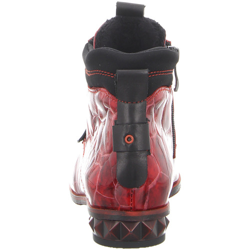 Simen Stiefeletten 7003A ROT-SCHWARZ Rot