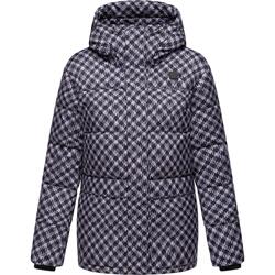 Kleidung Damen Jacken Ragwear Steppjacke Wikesh Print Violett
