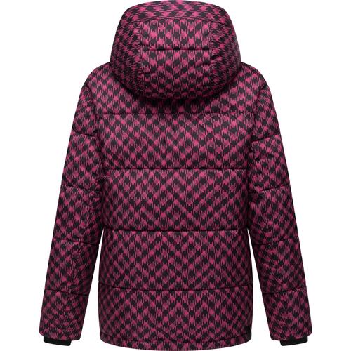 Ragwear Steppjacke Wikesh Print Rosa