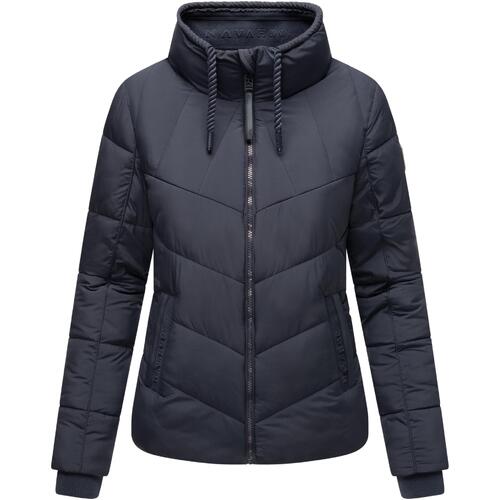 Kleidung Damen Jacken Navahoo Steppjacke Liebesfee 14 Blau