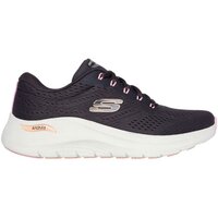 Schuhe Damen Sneaker Skechers ARCH FIT 2,0 BIG LEAGUE 150051 PEW Schwarz