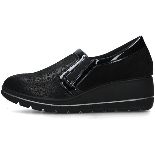 Schuhe Damen Slipper Enval 6764600 Schwarz