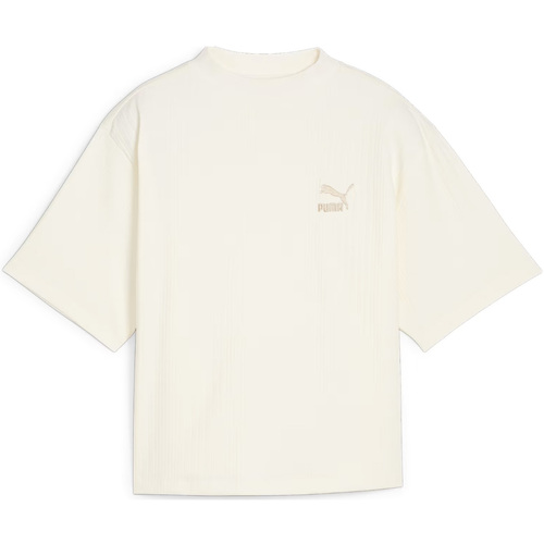 Kleidung Damen T-Shirts & Poloshirts Puma  Beige