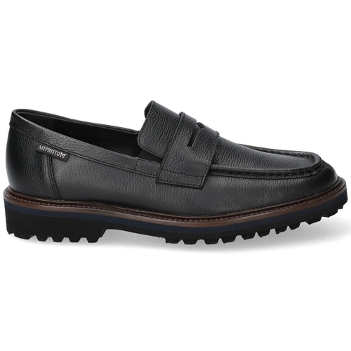 Schuhe Herren Tennisschuhe Mephisto BUCK Schwarz