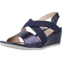 Schuhe Damen Sandalen / Sandaletten Stonefly SWEET III 10 LAMINATED LTH Blau