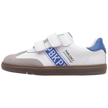 Schuhe Jungen Sneaker Low Pablosky 205704 Weiss