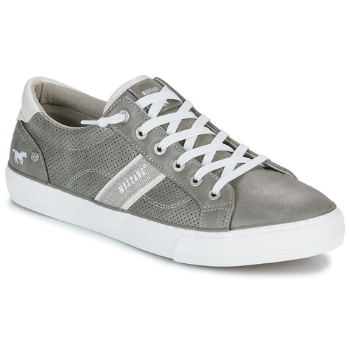 Schuhe Herren Sneaker Low Mustang 4180308 Grau
