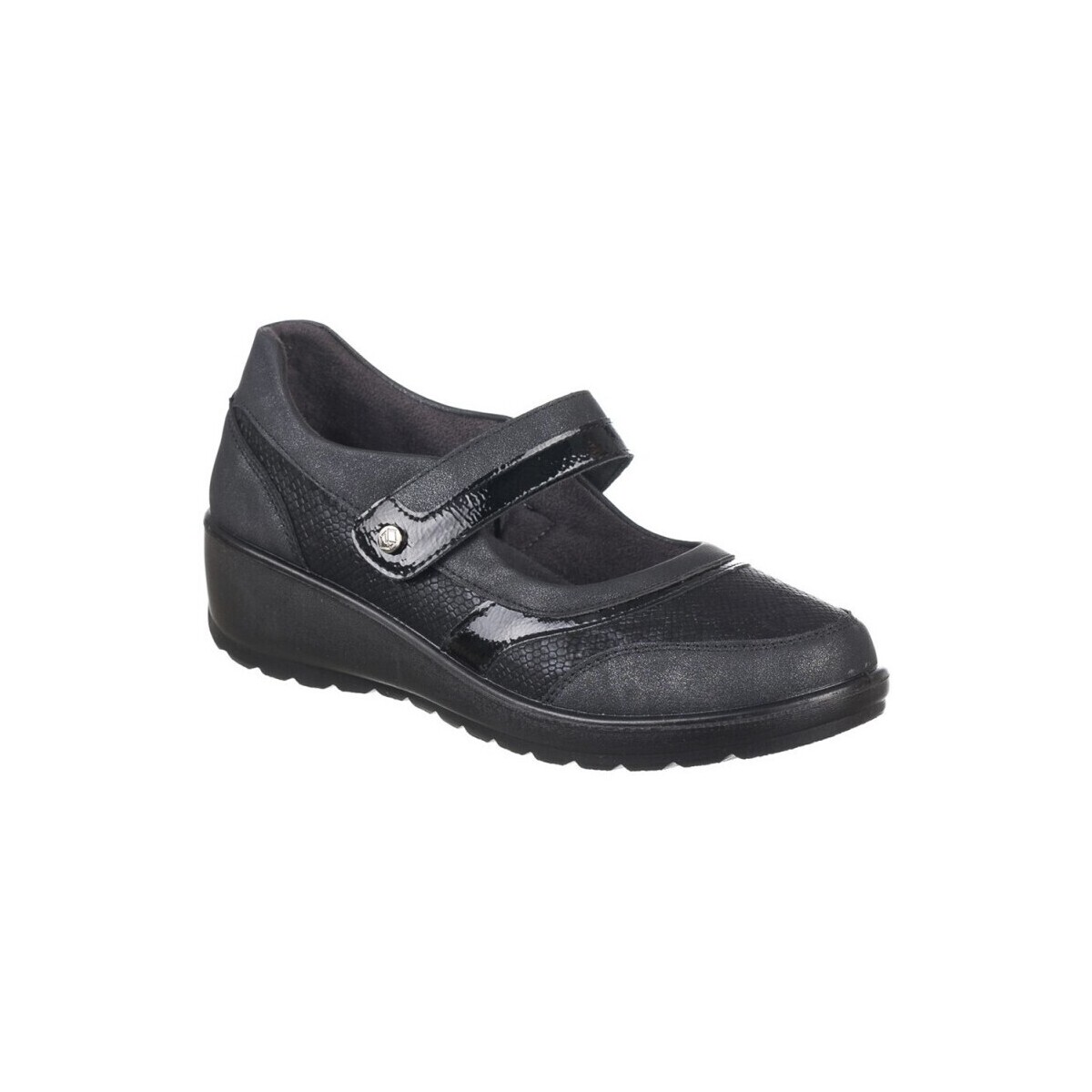 Schuhe Damen Sneaker Low Zapp MOCCASINS  521 Schwarz