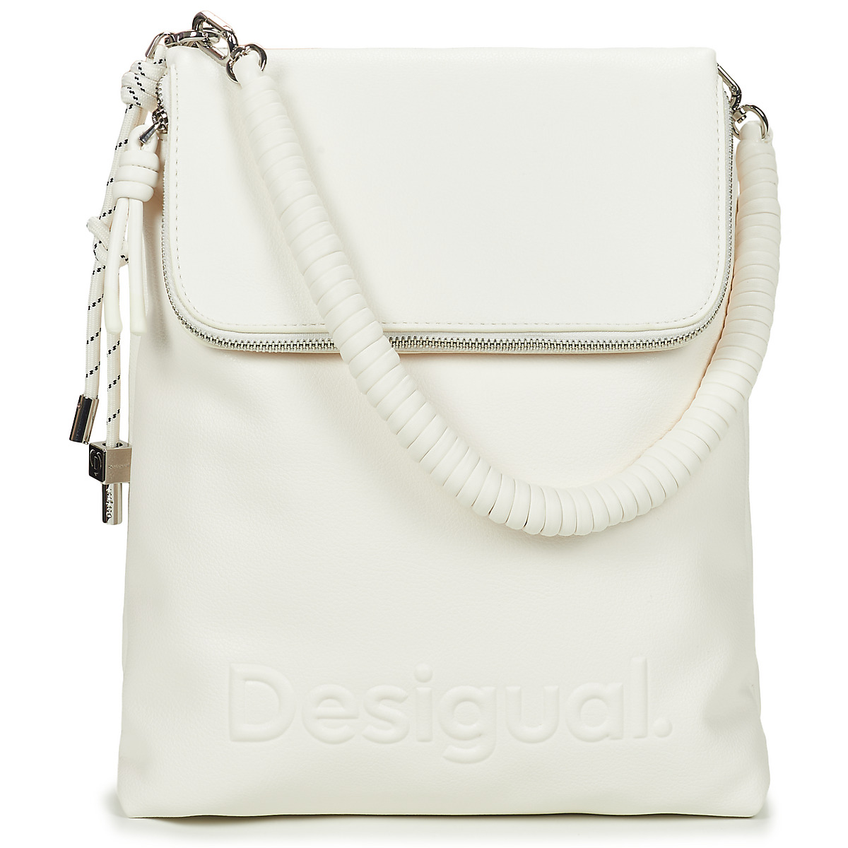 Taschen Damen Rucksäcke Desigual HALF HAMPTON Weiss
