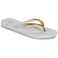 Schuhe Damen Zehensandalen Superdry TONG METALLISEES CORE Weiss