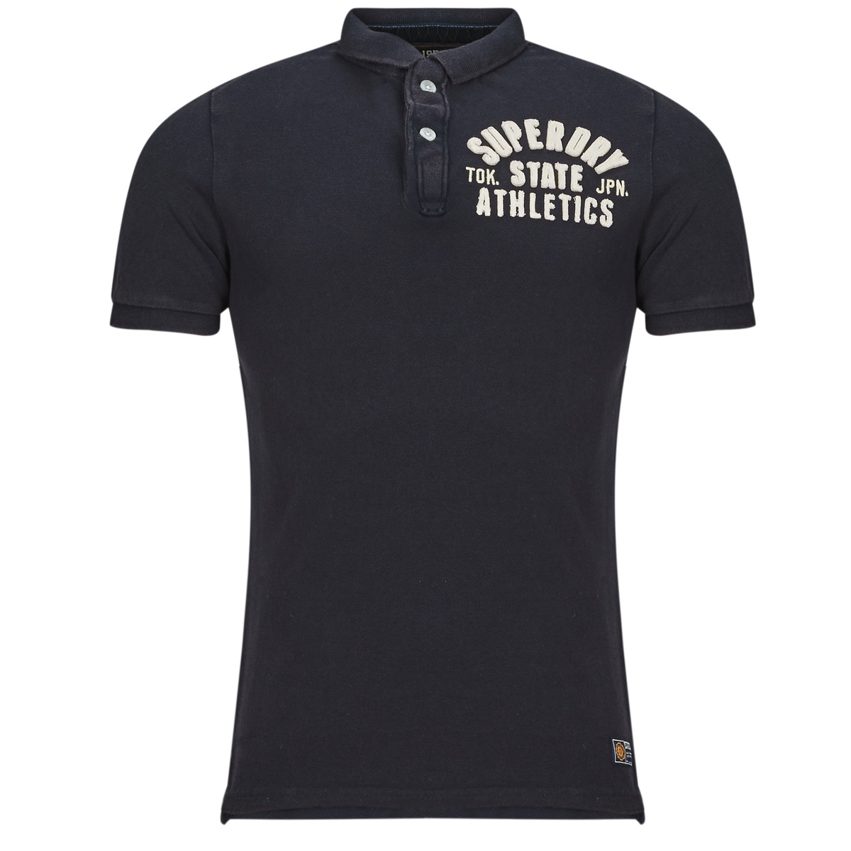 Kleidung Herren Polohemden Superdry POLO VINTAGE ATHLETIC Marine