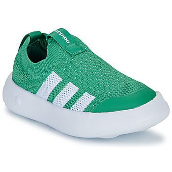 Schuhe Kinder Slip on Adidas Sportswear BUBBLECOMFY I Grün