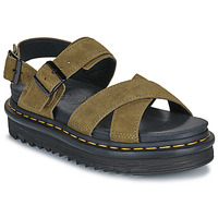 Schuhe Damen Sandalen / Sandaletten Dr. Martens Voss II DMs Olive Bronx Suede Kaki